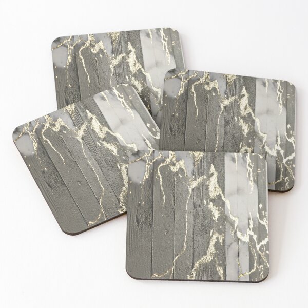 Item preview, Luxurious exposed concrete pattern - Brutalism, gold, marble designed and sold by Ascooepics.