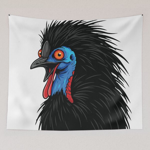 Item preview, Official Murder Turkey Funny Cassowary Meme designed and sold by Petzzz.
