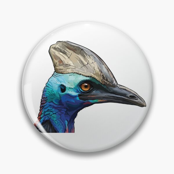 Item preview, Modern Day Dinosaur Cassowary Prehistoric Art designed and sold by Petzzz.
