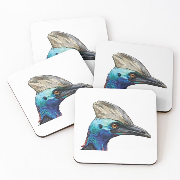 Item preview, Modern Day Dinosaur Cassowary Prehistoric Art designed and sold by Petzzz.