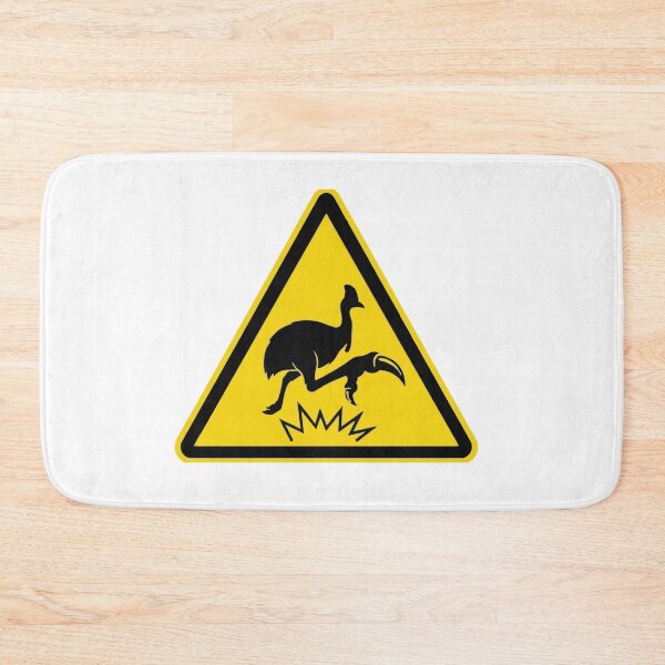 Item preview, Do Not Pet The Cassowary Warning Sign designed and sold by Petzzz.