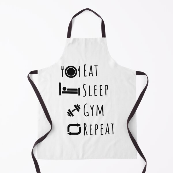 Item preview, Eat, Sleep, Gym, Repeat designed and sold by DixieGirlStudio.