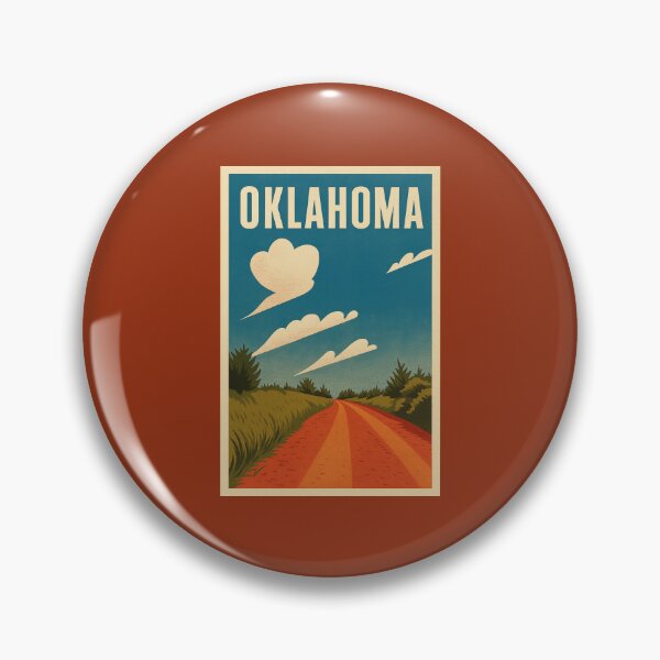 Item preview, Oklahoma  designed and sold by Broken Antler Designs .