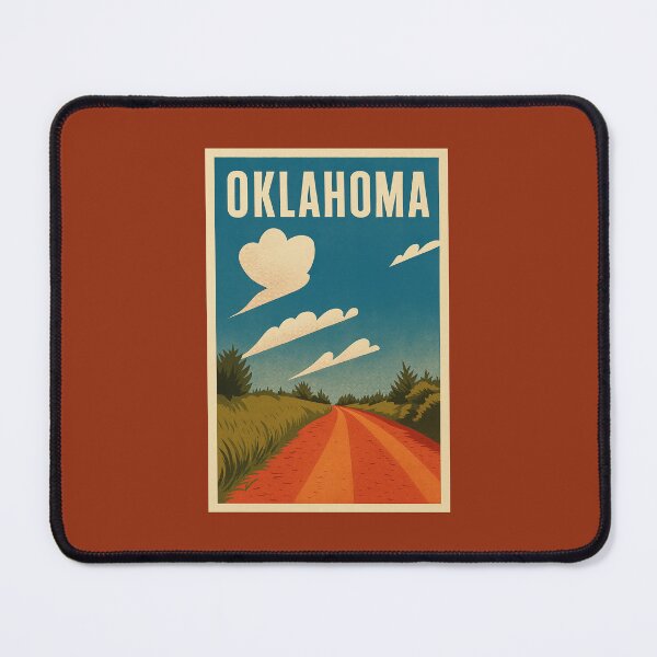 Item preview, Oklahoma  designed and sold by Broken Antler Designs .