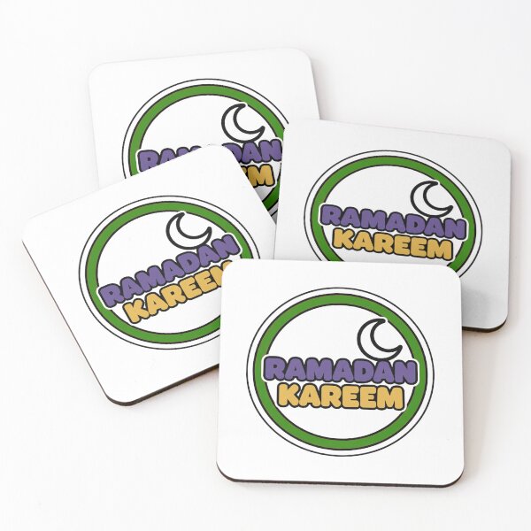 Item preview, Ramadan Kareem Badge Design with Crescent Moon – Festive Islamic Art designed and sold by mbmstores.
