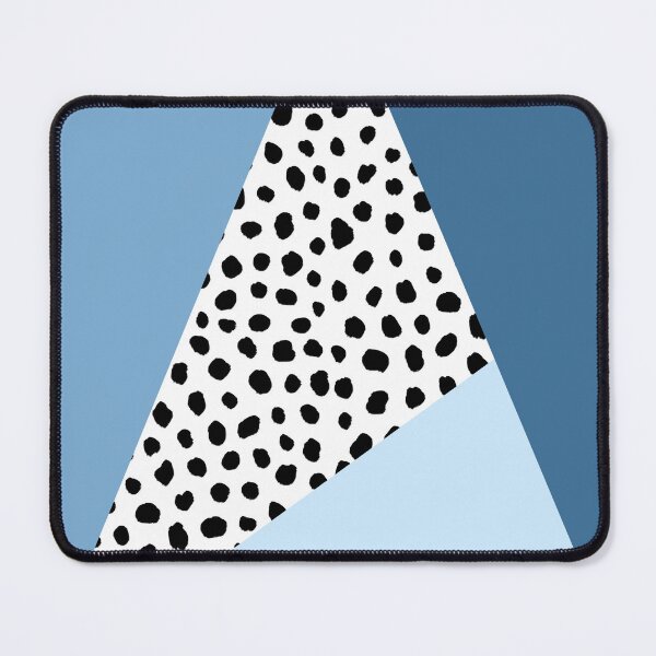 Item preview, Blue Geometric with Spots designed and sold by OneThreeSix.