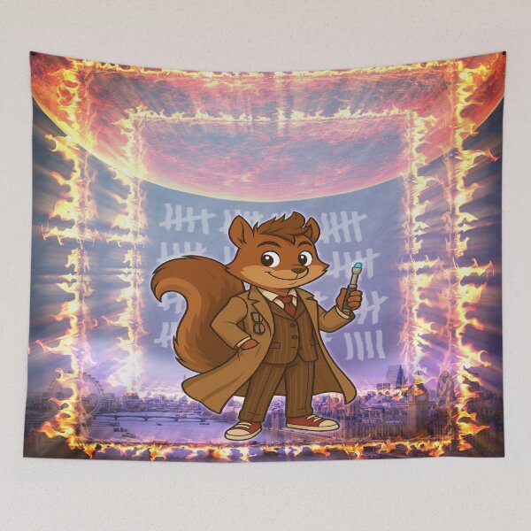 Item preview, Dr Squirrel - The Tennant designed and sold by SecretSquirrellDesigns.