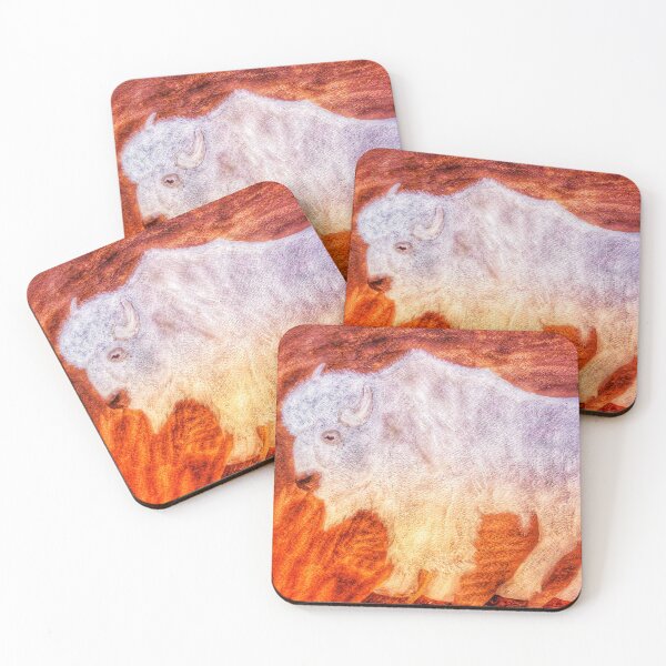 Item preview, The Great White Buffalo designed and sold by Matt Starr Fine Art .