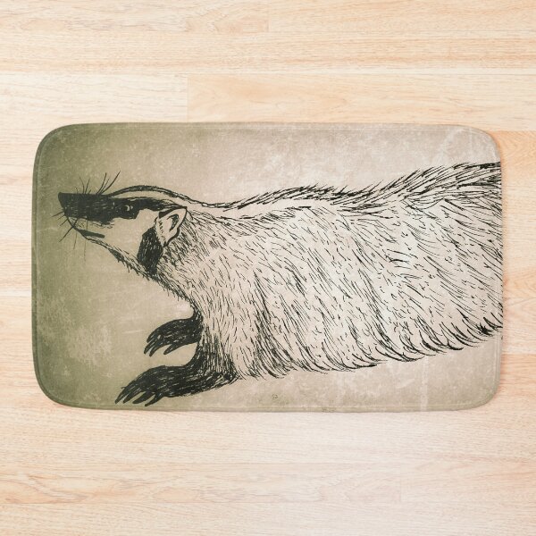 Item preview, Badger Grunge designed and sold by Matt Starr Fine Art .