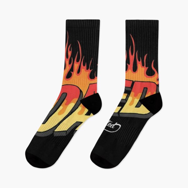 Item preview, Bold Y2K Streetwear Graphic with Melting Orange Flames designed and sold by Goat.Shop-28.