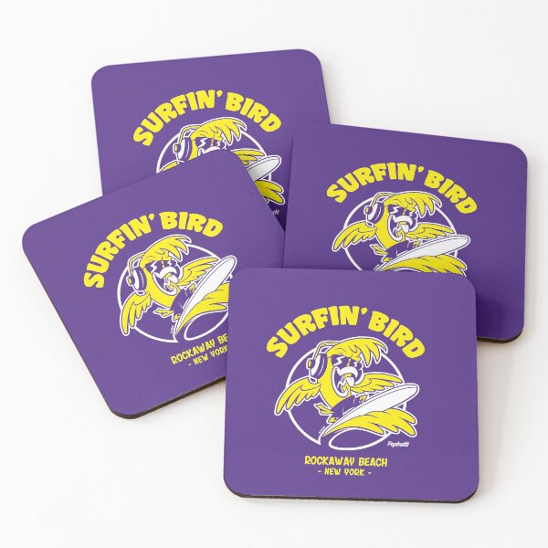 Item preview, SURFIN' BIRD "Rockaway Beach" designed and sold by POPTRAITSOFICIAL.