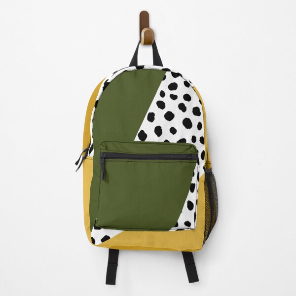 Item preview, Geometric with Spots, Green and Yellow designed and sold by OneThreeSix.