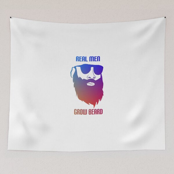 Item preview, Real Men Grow Beard designed and sold by TiRie.