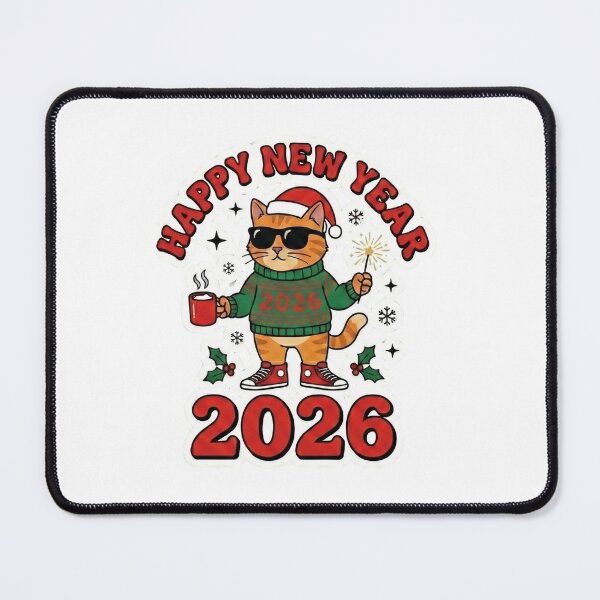Item preview, Happy New Year 2026 designed and sold by ArtzyFlow.