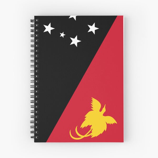 Item preview, Vertical Papua New Guinea Flag Design designed and sold by NTGUILTY.