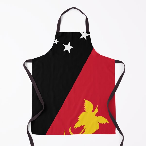 Item preview, Vertical Papua New Guinea Flag Design designed and sold by NTGUILTY.