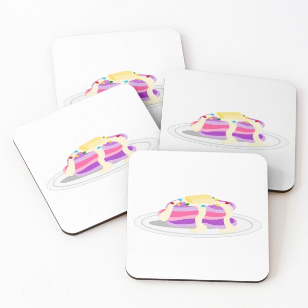 Artikelvorschau, Einhorn-Pink und Lila Pfannkuchen entworfen und verkauft von HarveyHandcraftsandDesigns.