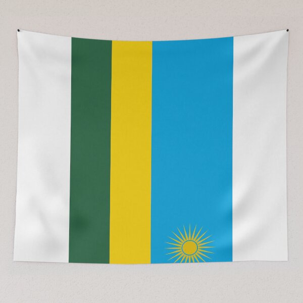 Item preview, Vertical Rwanda Flag Design designed and sold by NTGUILTY.