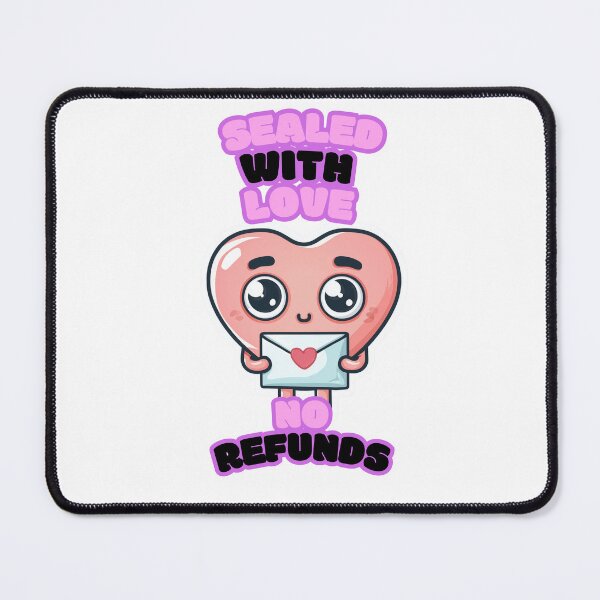 Item preview, Sealed With Love – No Refunds | Funny Valentine’s Sticker & Gift designed and sold by RBCreates.