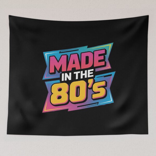 Artikelvorschau, Made In The 80s 1980s Nineteen Eighties Vintage Music entworfen und verkauft von joyouartArt.