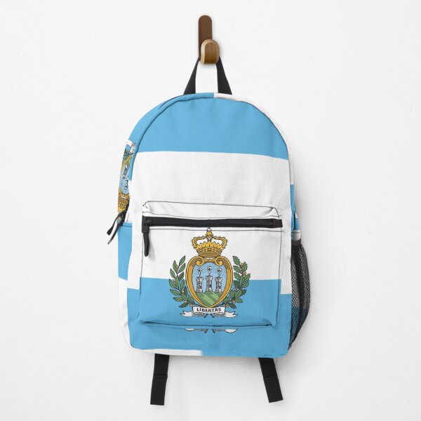 Item preview, Vertical San Marino Flag Design designed and sold by NTGUILTY.