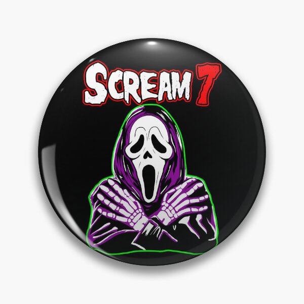 Item preview, scream 7 ghostface skulls killer designed and sold by Blck-Acid-Devil.