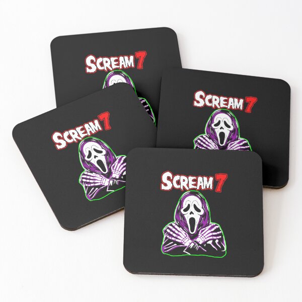 Item preview, scream 7 ghostface skulls killer designed and sold by Blck-Acid-Devil.