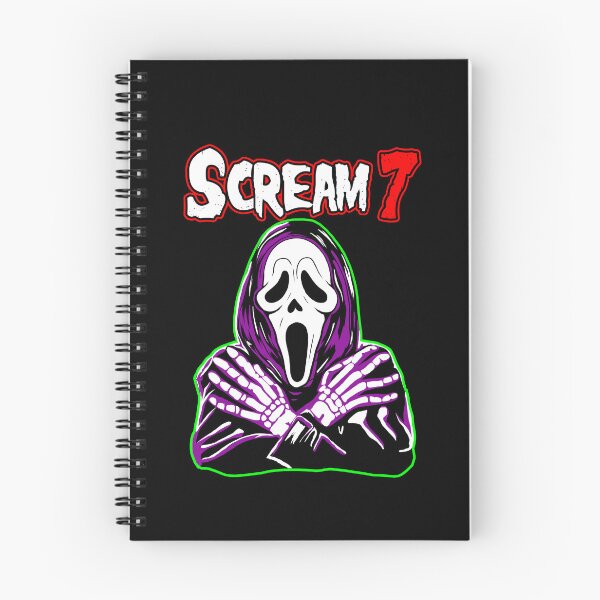 Item preview, scream 7 ghostface skulls killer designed and sold by Blck-Acid-Devil.