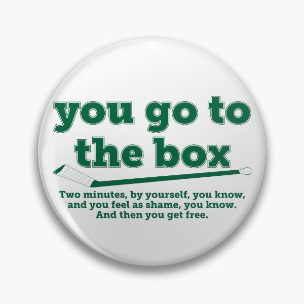 Item preview, You go to the box. You feel shame. In Dallas Stars colors. designed and sold by Hattrixz.