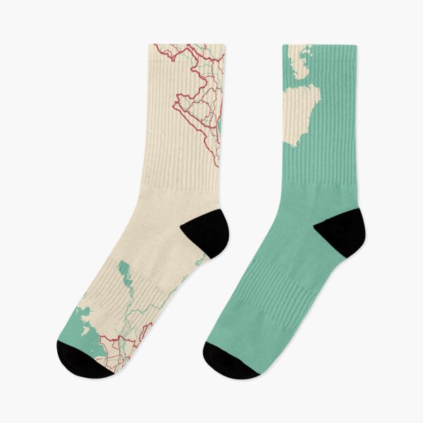 Item preview, Vietnam Map Illustration Travel Gift designed and sold by MapsByLeo.