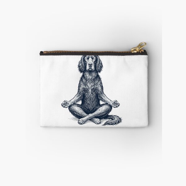 Item preview, Vintage Gordon Setter Yoga Lotus Meditation Dog Lover designed and sold by DoodleTortle.