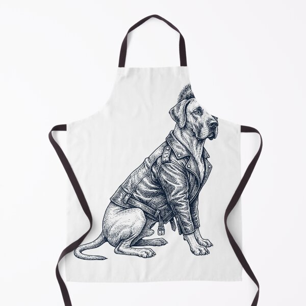 Item preview, Vintage Great Dane Punk Mowhawk Dog Mom Dad designed and sold by DoodleTortle.