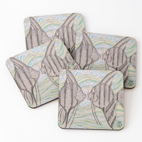 Item preview, Angelfish Surprise designed and sold by Matt Starr Fine Art .