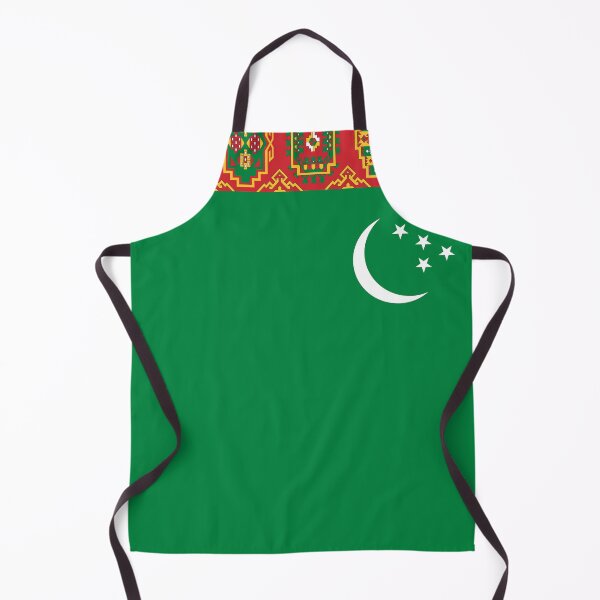 Item preview, Vertical Turkmenistan Flag Design designed and sold by NTGUILTY.