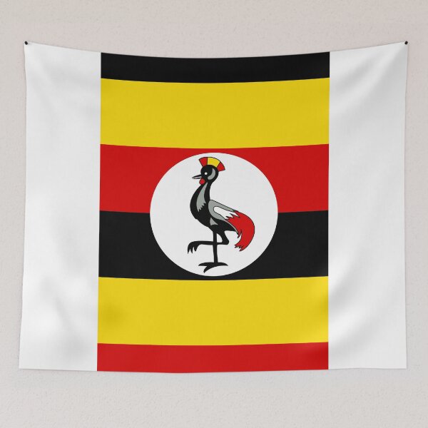 Item preview, Vertical Uganda Flag Design designed and sold by NTGUILTY.