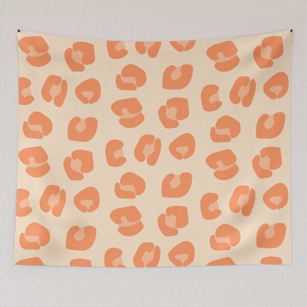 Item preview, Orange Leopard Spots designed and sold by OneThreeSix.