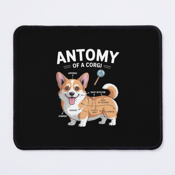 Item preview, Anatomy Of A Corgi Dog Lovers Men Women Boys Girls designed and sold by MarkLeedsArt.