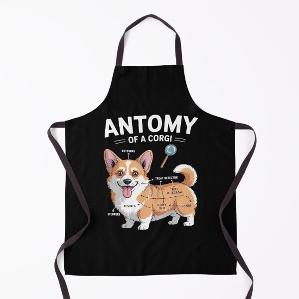 Item preview, Anatomy Of A Corgi Dog Lovers Men Women Boys Girls designed and sold by MarkLeedsArt.