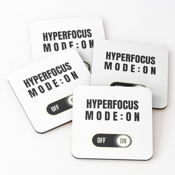 Item preview, Hyperfocus Mode On ADHD Toggle Switch Design designed and sold by kryoarts.