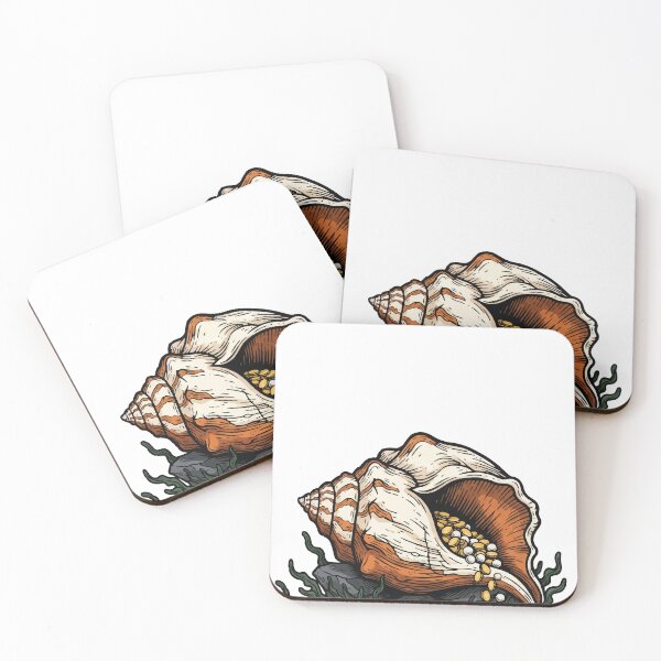 Item preview, Sea Shell with Precious Pearls designed and sold by PixelStudioBe.
