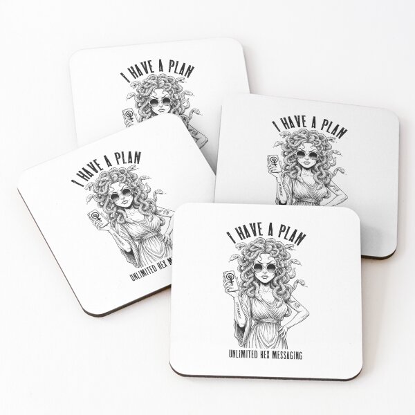 Item preview, Feminist Medusa Funny Unlimited Hex Messaging Plan Woman designed and sold by GrandeDuc.