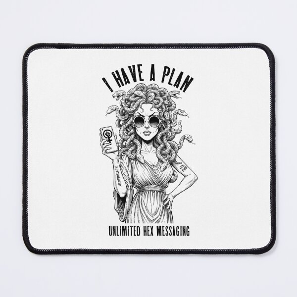 Item preview, Feminist Medusa Funny Unlimited Hex Messaging Plan Woman designed and sold by GrandeDuc.