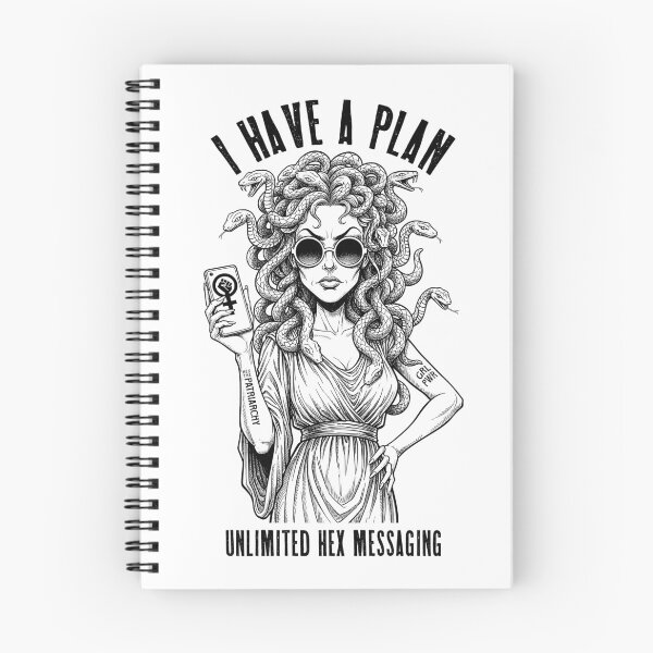 Item preview, Feminist Medusa Funny Unlimited Hex Messaging Plan Woman designed and sold by GrandeDuc.