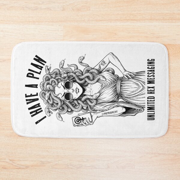 Item preview, Feminist Medusa Funny Unlimited Hex Messaging Plan Woman designed and sold by GrandeDuc.