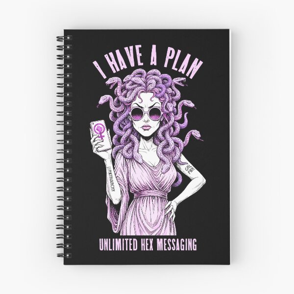 Item preview, Feminist Medusa Funny Unlimited Hex Messaging Plan Woman designed and sold by GrandeDuc.