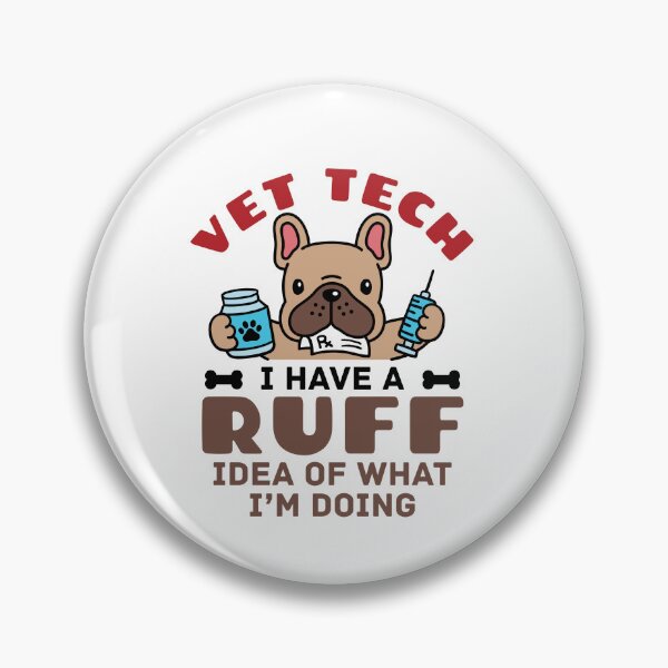 Item preview, Funny Vet Tech Ruff Idea designed and sold by jaygo.