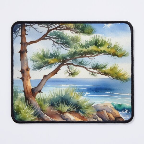 Item preview, Pine tree by the sea designed and sold by Kraftbaum.
