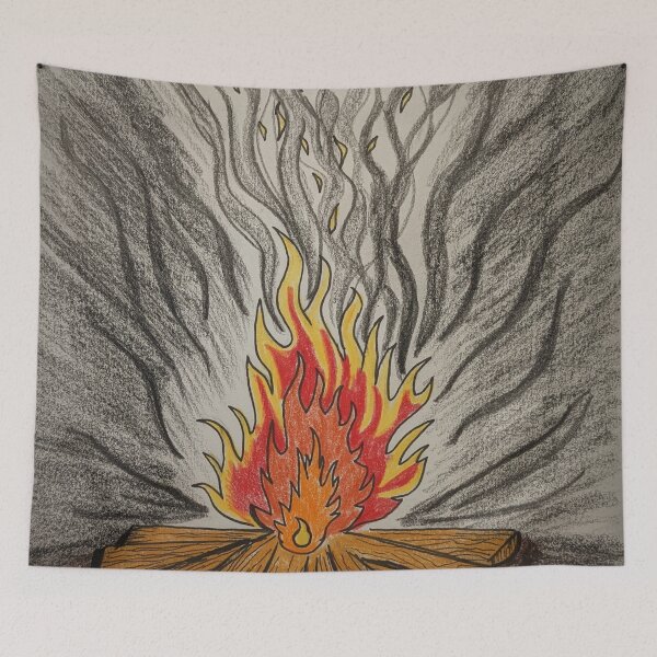 Item preview, Sparks from a campfire designed and sold by Matt Starr Fine Art .