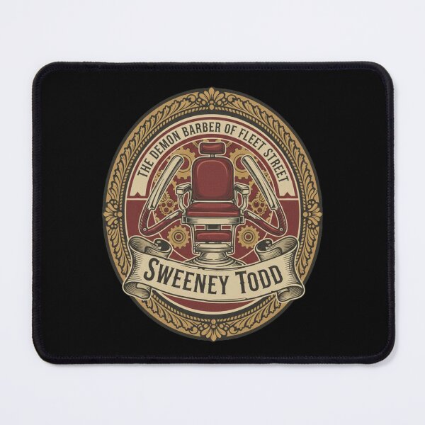 Item preview, Sweeney Todd The Demon Barber of Fleet Street Retro Vintage Logo Art designed and sold by TSE DESIGN.