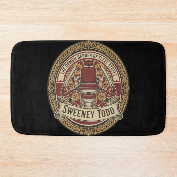 Item preview, Sweeney Todd The Demon Barber of Fleet Street Retro Vintage Logo Art designed and sold by TSE DESIGN.